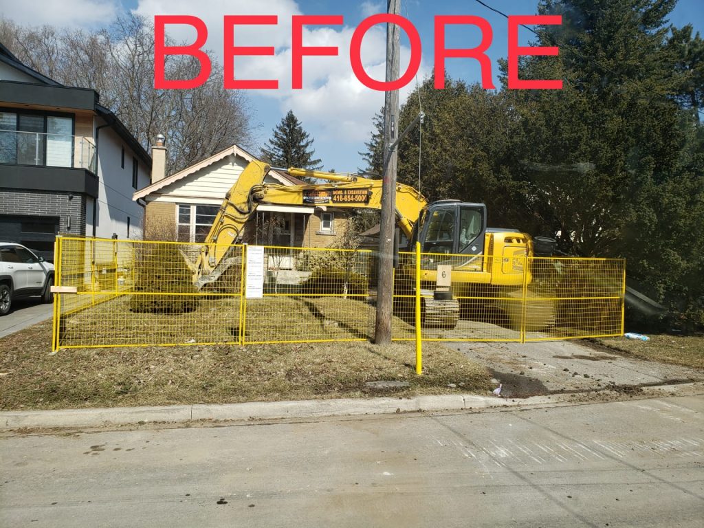before renovation